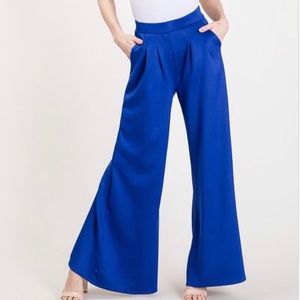 Wide leg blue pants! Email ibbygs@yahoo.com